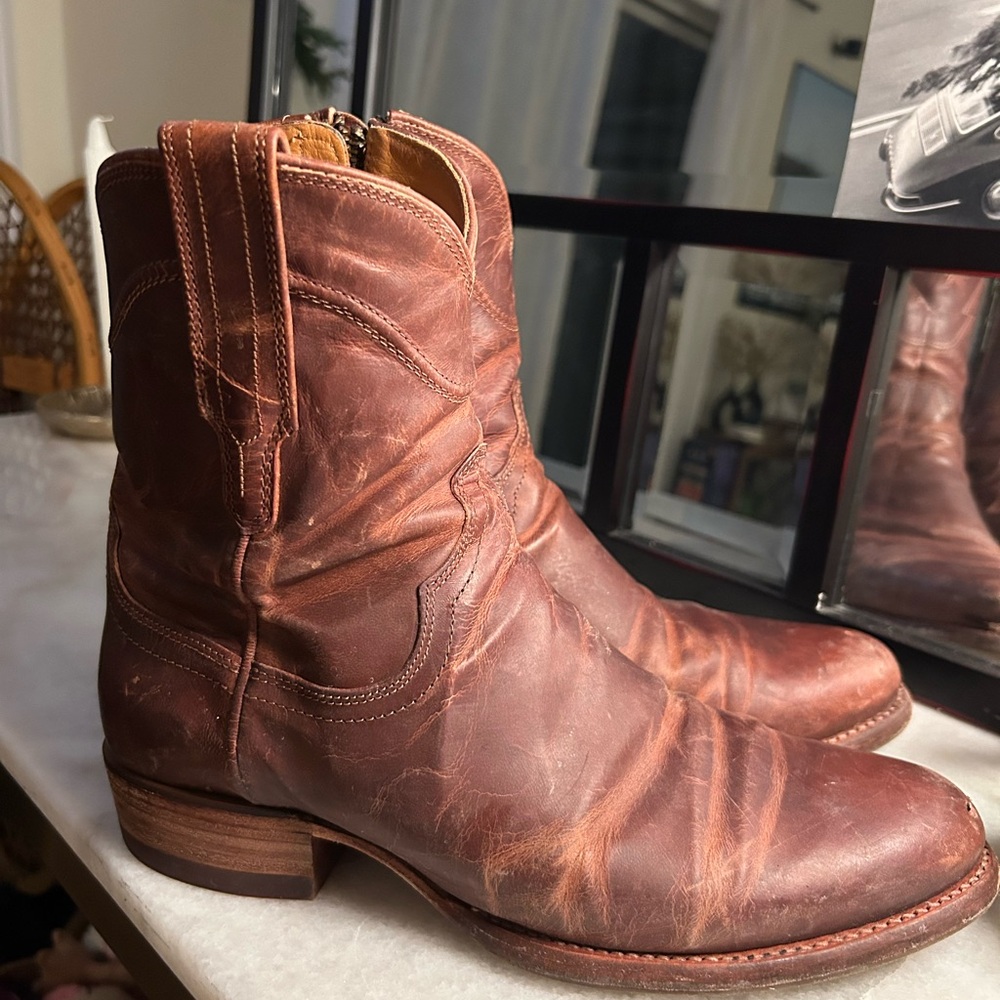Tecovas Rustic Brown Western Boots